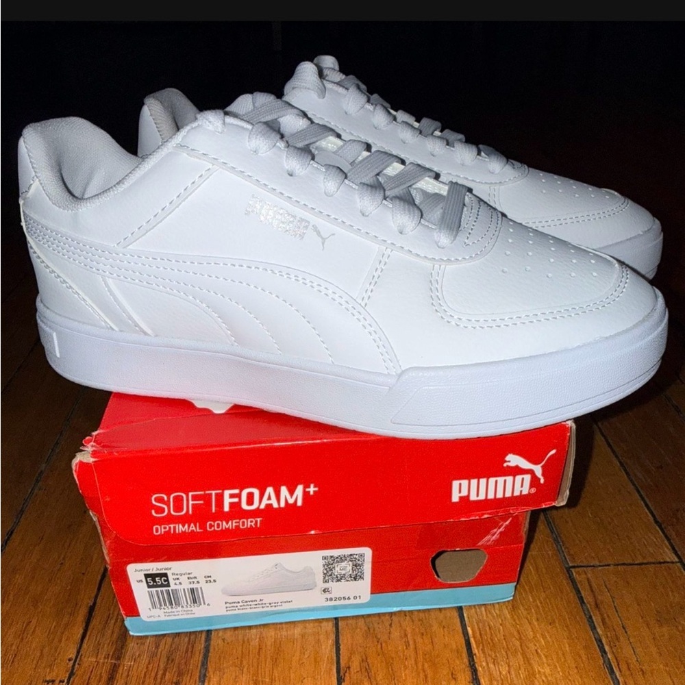 PUMA Men's Classic White Sneakers